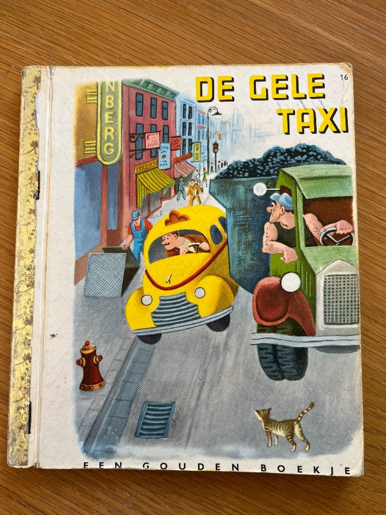 Gouden Boekjes - De Gele taxi, Boeken, Kinderboeken | Jeugd | onder 10 jaar, Gelezen, Fictie algemeen, Diverse auteurs, Ophalen of Verzenden