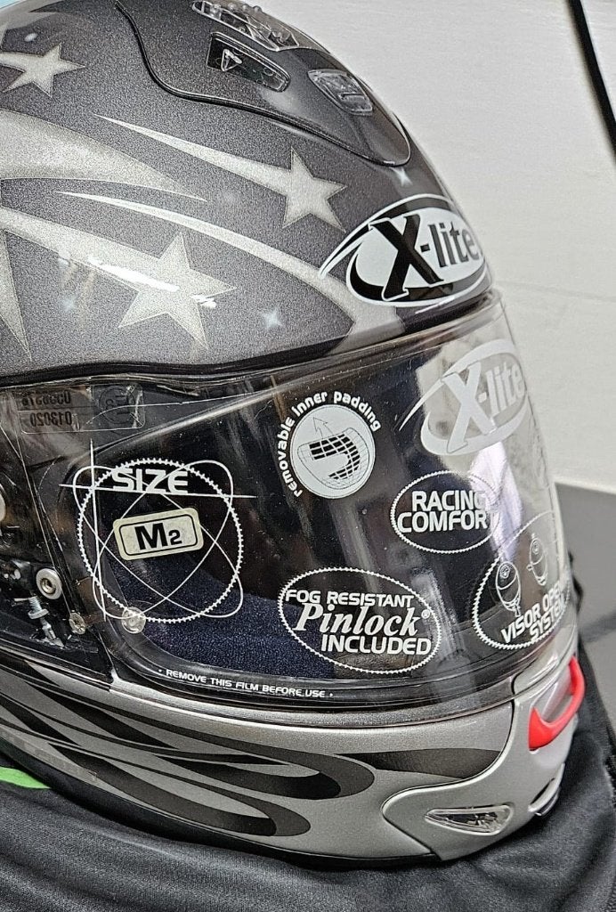 Nieuwe motorhelm x-lite x-901 stripes maat m, Nieuw met kaartje, M, Ophalen of Verzenden, Integraalhelm
