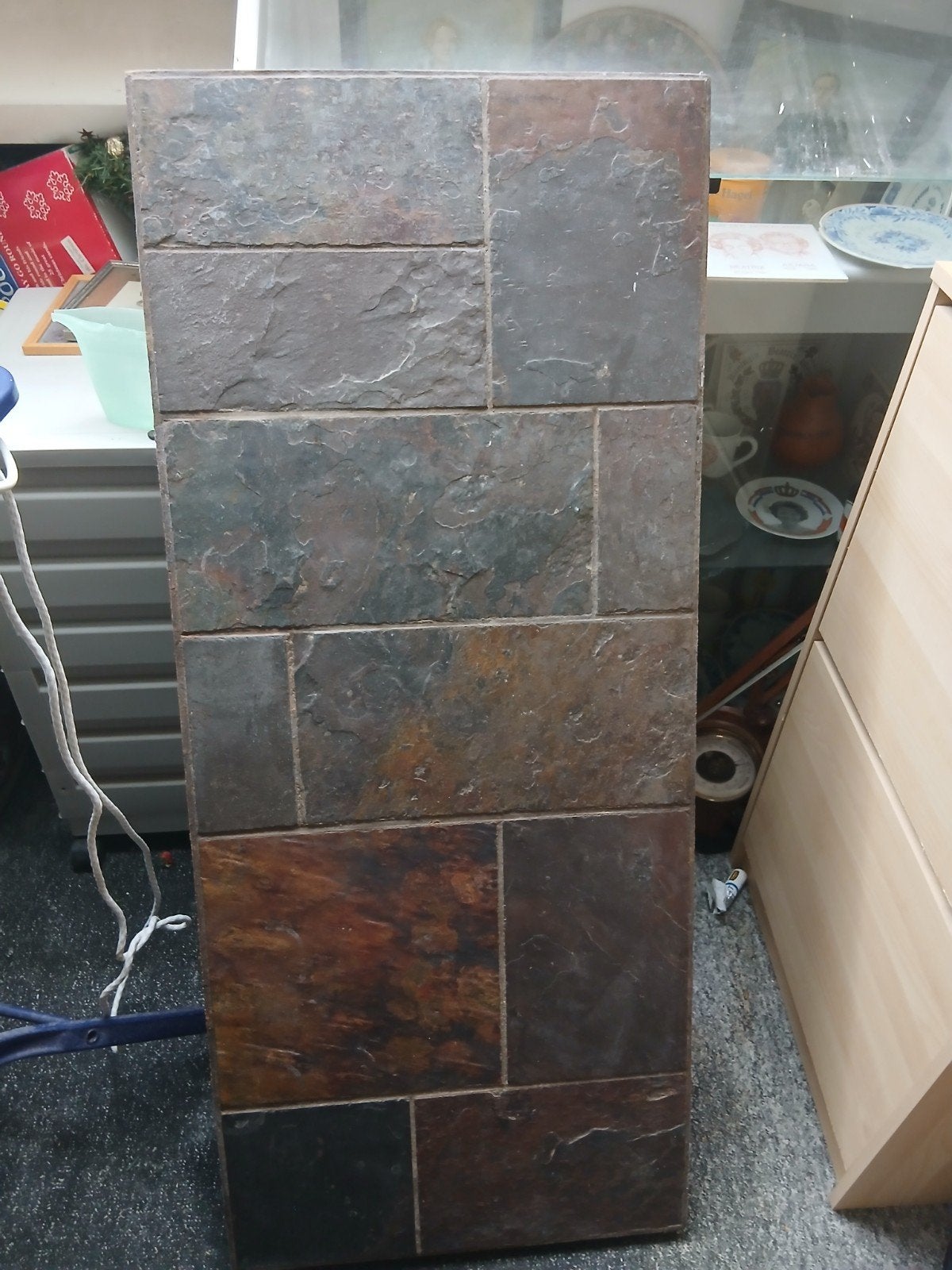 Plavuizen blad voor salontafel,onbeschadigd, Doe-het-zelf en Verbouw, Tegels, 60 cm of meer, Hardsteen, Ophalen of Verzenden, Minder dan 5 m²