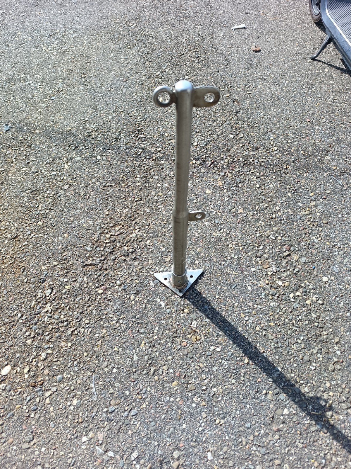 Scepter met reling draad, Watersport en Boten, Bootonderdelen, Ophalen, Motor en Techniek, Zeilboot of Motorboot