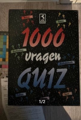 1000 vragen quiz spel, Ophalen of Verzenden, Zo goed als nieuw, Wild Horse