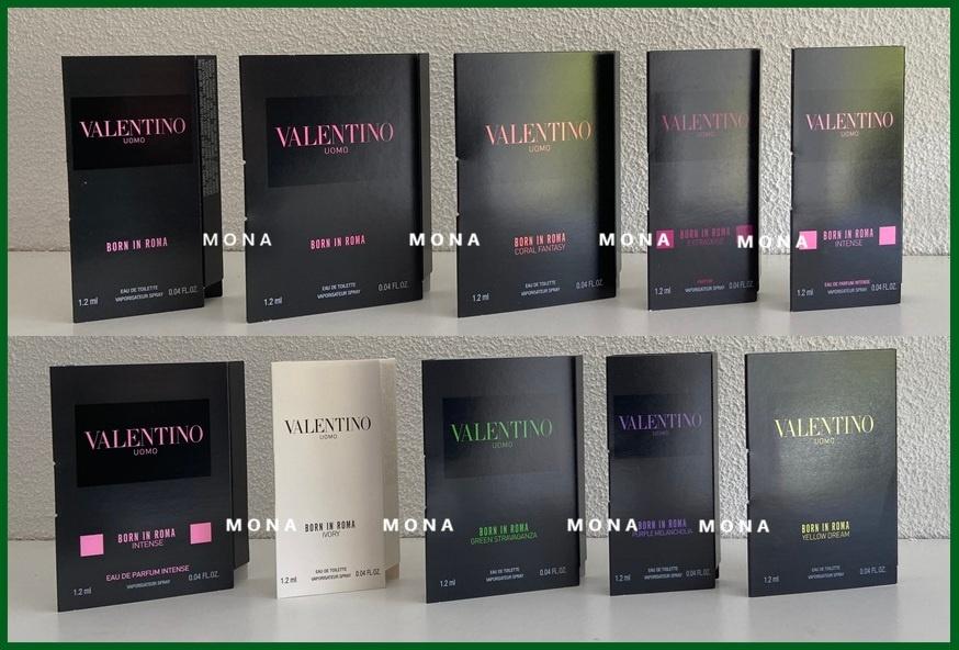 ValentinoUomo BIR set 10 parfum samples proefjes testers, Verzenden, Nieuw