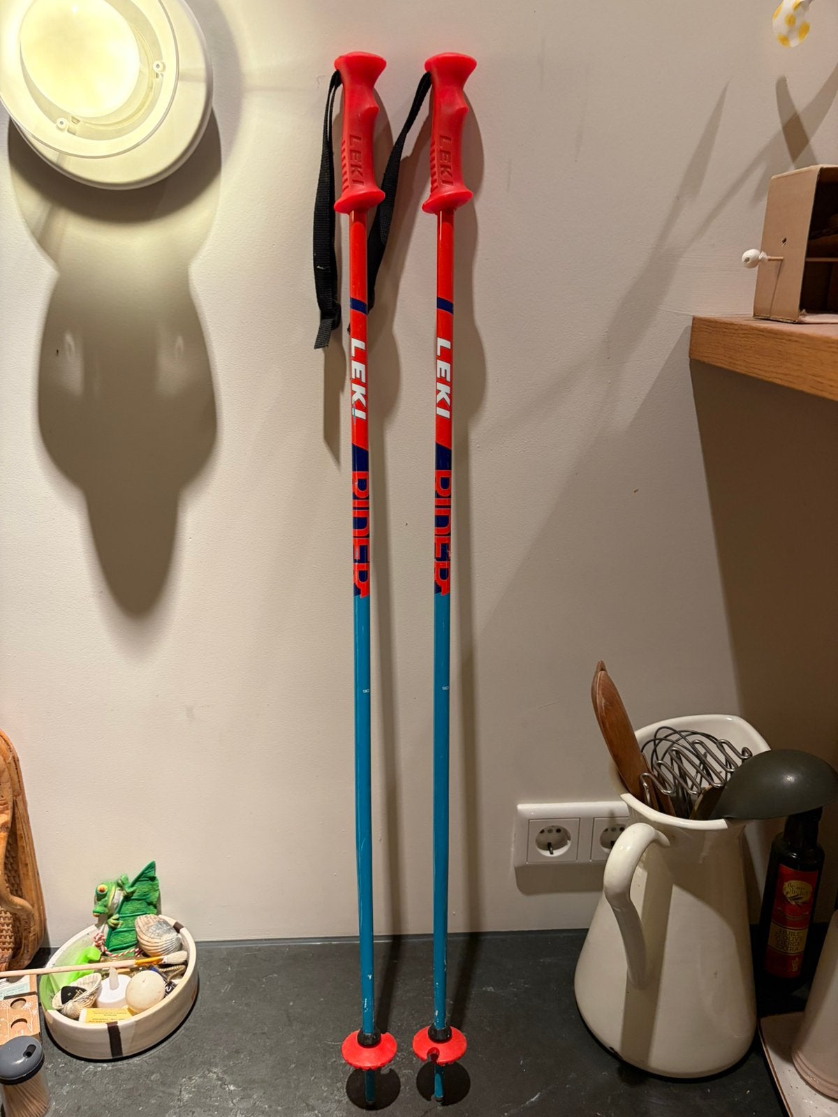 Leki Skistokken 90 cm, Sport en Fitness, Overige merken, Stokken, 100 tot 140 cm, Ophalen of Verzenden
