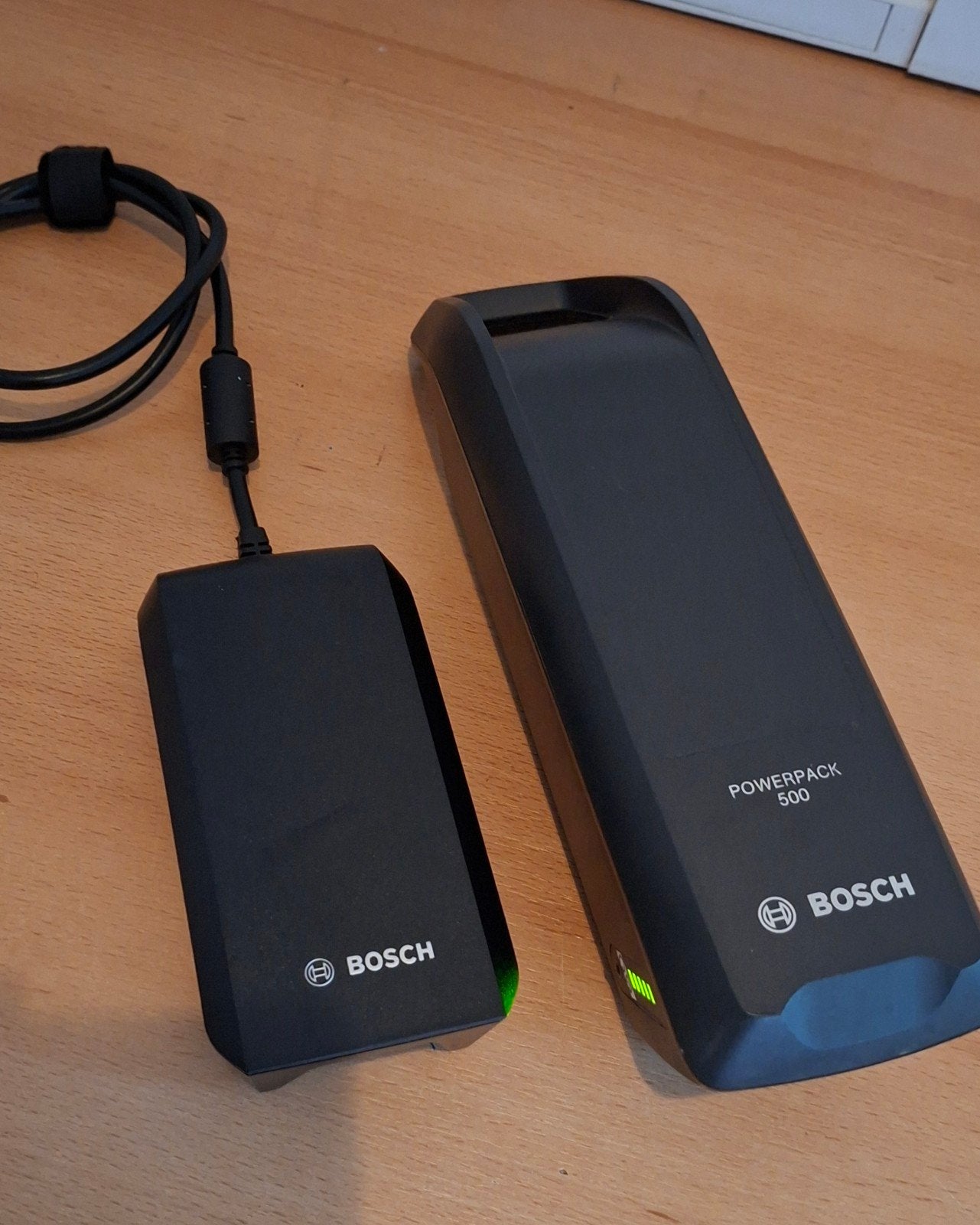Bosch PowerPack 500 frame accu met snel 4A oplader, Ophalen, Gebruikt