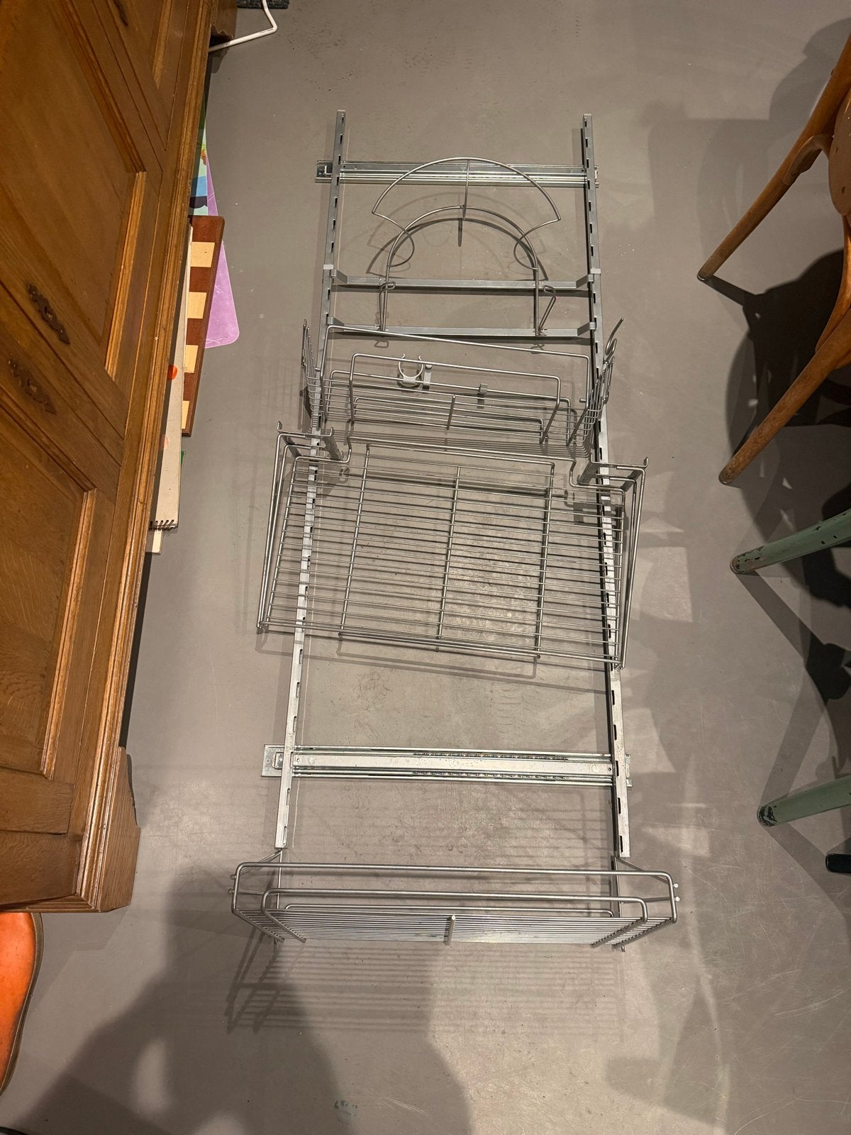 IKEA Utrusta stofzuiger inhoud - Handige opbergoplossing, Huis en Inrichting, Ophalen, IKEA, Zilver, Metaal