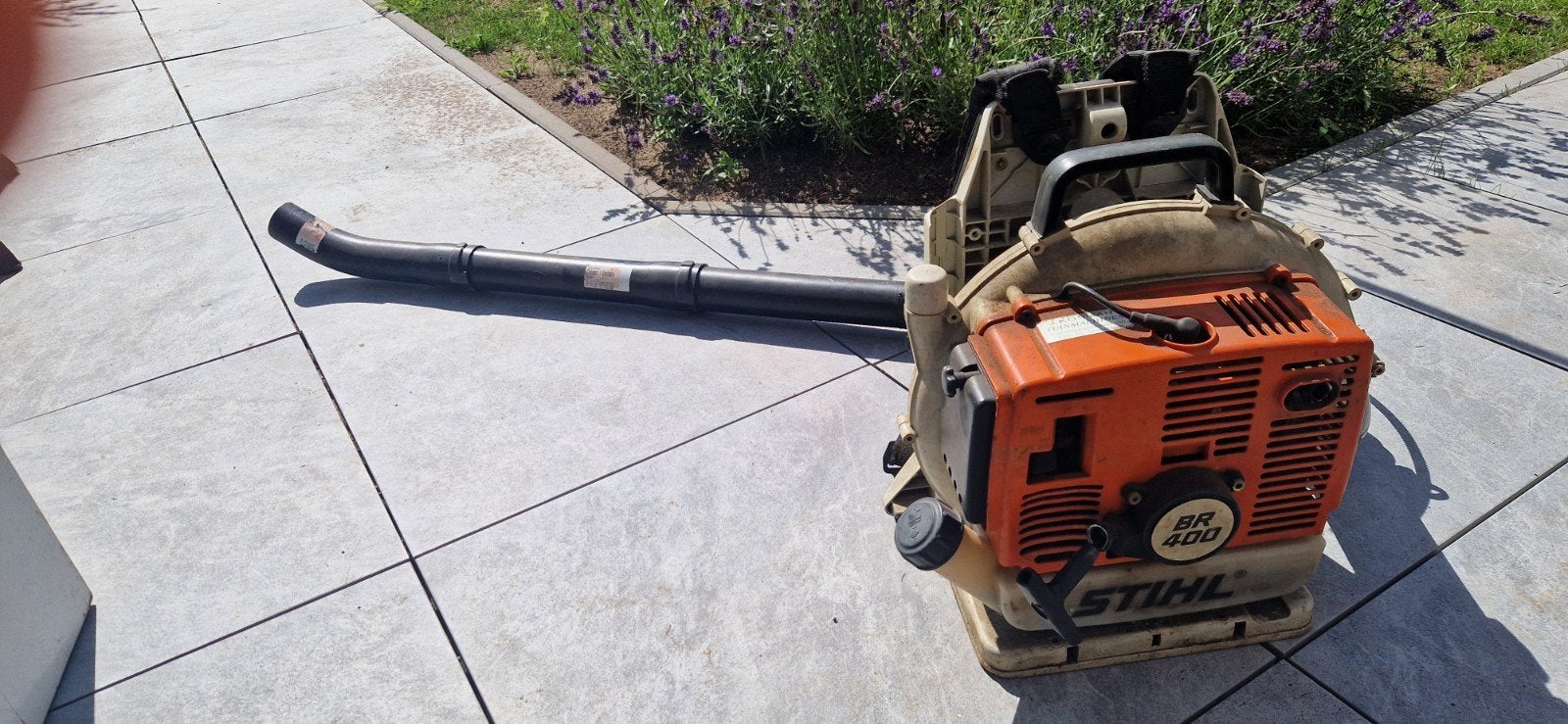 Krachtig Stihl BR 400 Bladblazer, Ophalen
