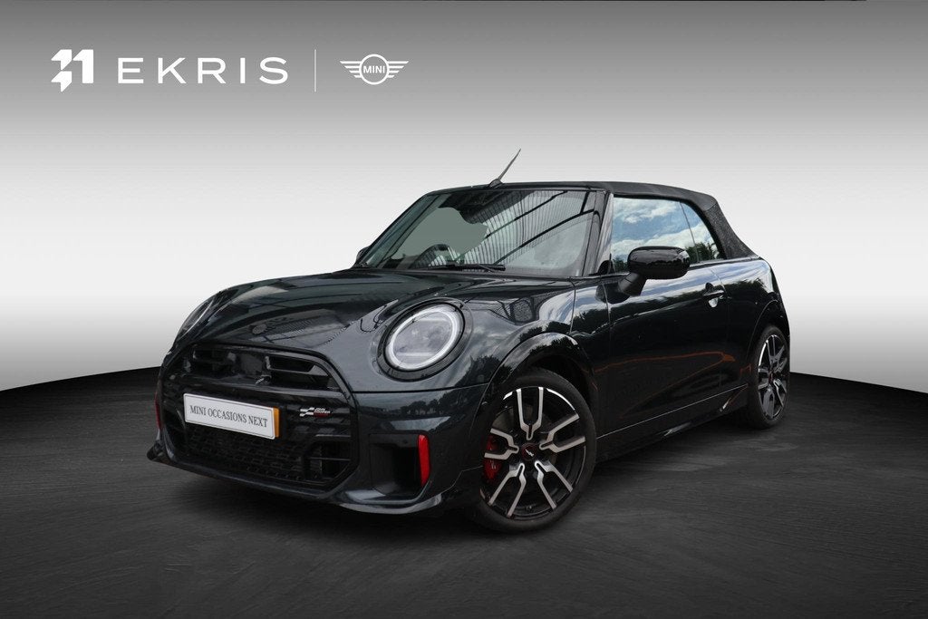 MINI Cabrio JCW | John Cooper Works uitvoering + Pakket XL, 1998 cc, 15 km/l, 4 cilinders, 4 stoelen