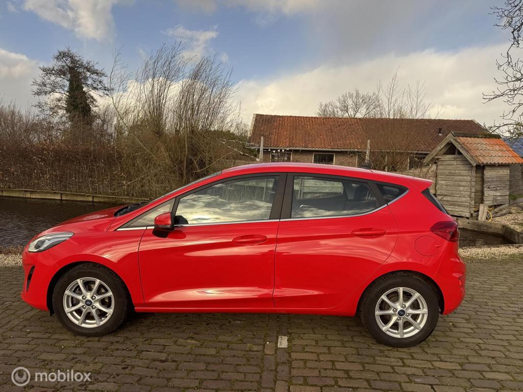 Ford Fiesta 1.0 EcoBoost Hybrid Titanium X | Carplay | B&O, Auto's, Voorwielaandrijving, Gebruikt, Euro 6, Met garantie (alle)