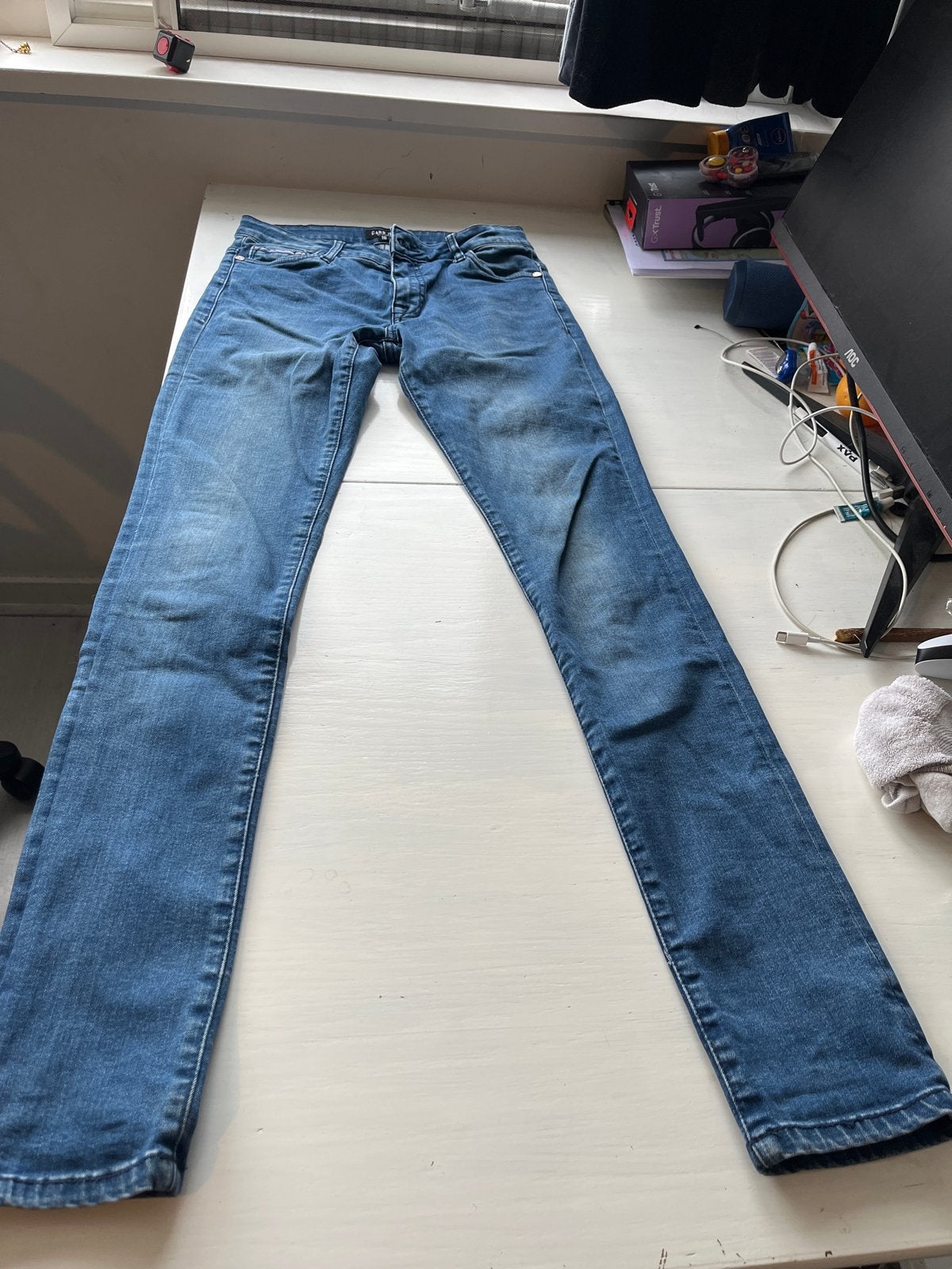 Cars Jeans Super Skinny - Maat 16, Ophalen of Verzenden, Gebruikt, Jongen, Broek