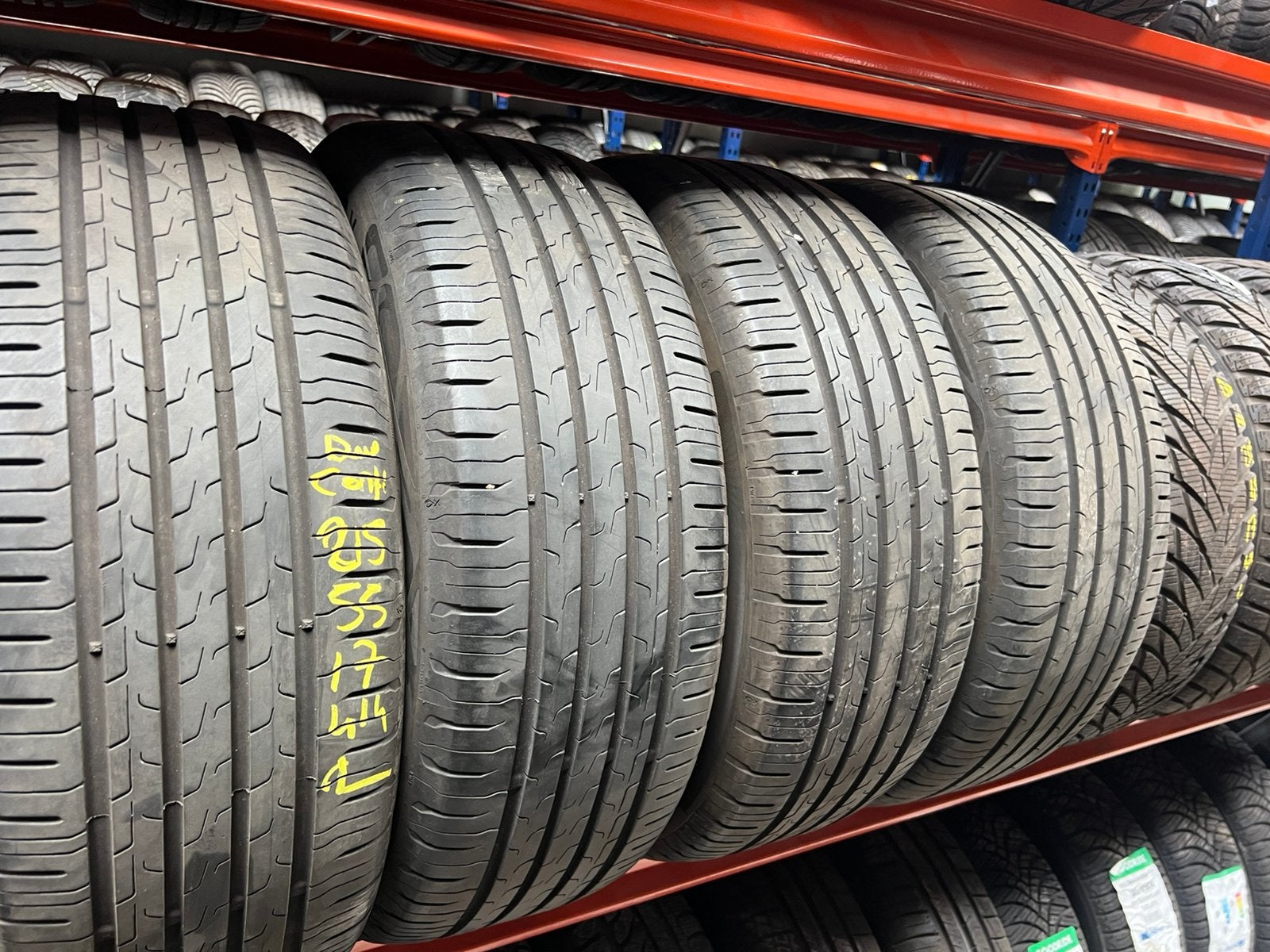 Continental Ecocontact6 Demo Banden (6/7mm) 215/55/17, Ophalen, 215 mm, Nieuw, 17 inch