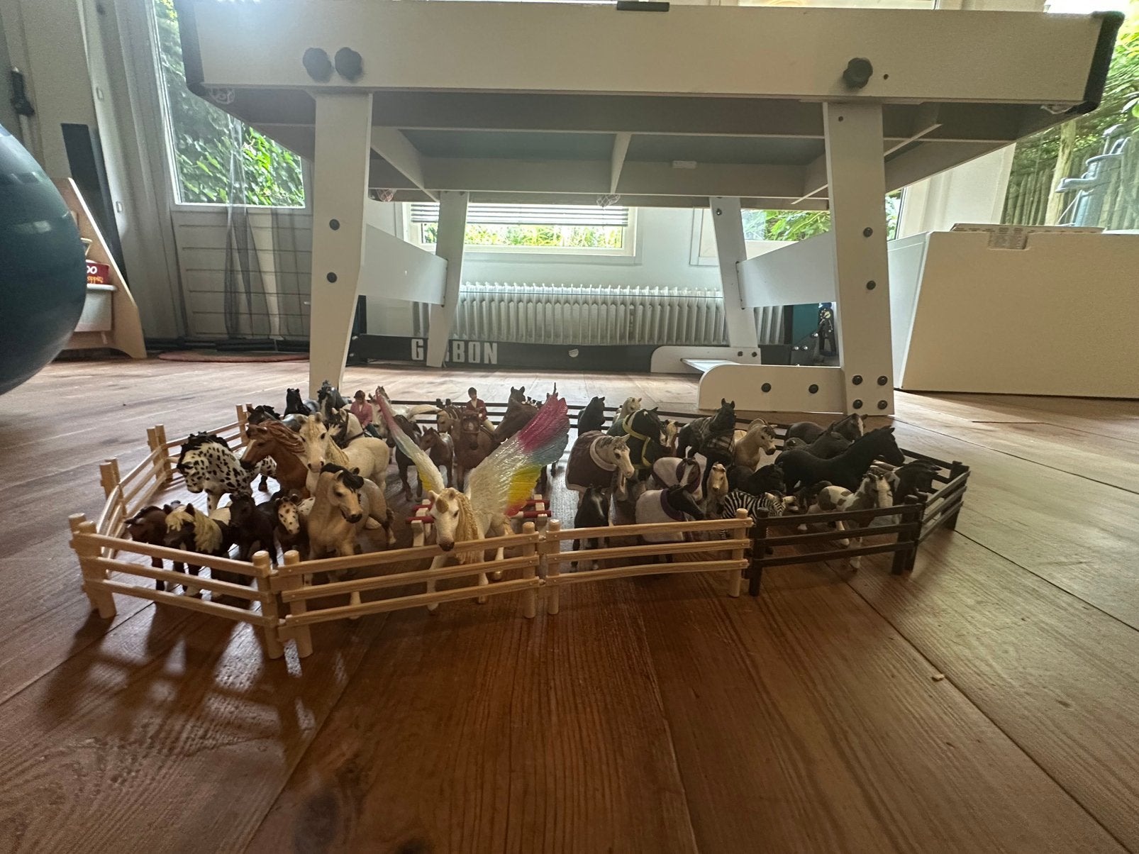 Schleich paarden en boederij dieren, Ophalen, Gebruikt