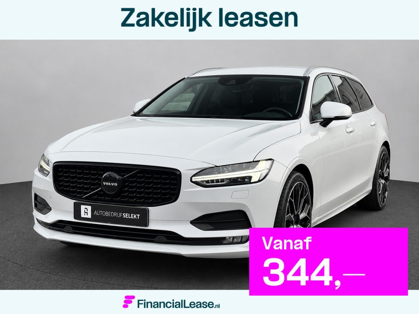Volvo V90 2.0 T4 Inscription | Trekhaak | Head Up | Dodehoek, Dealer onderhouden, Adaptive Cruise Control, Leder en Stof, 14 km/l
