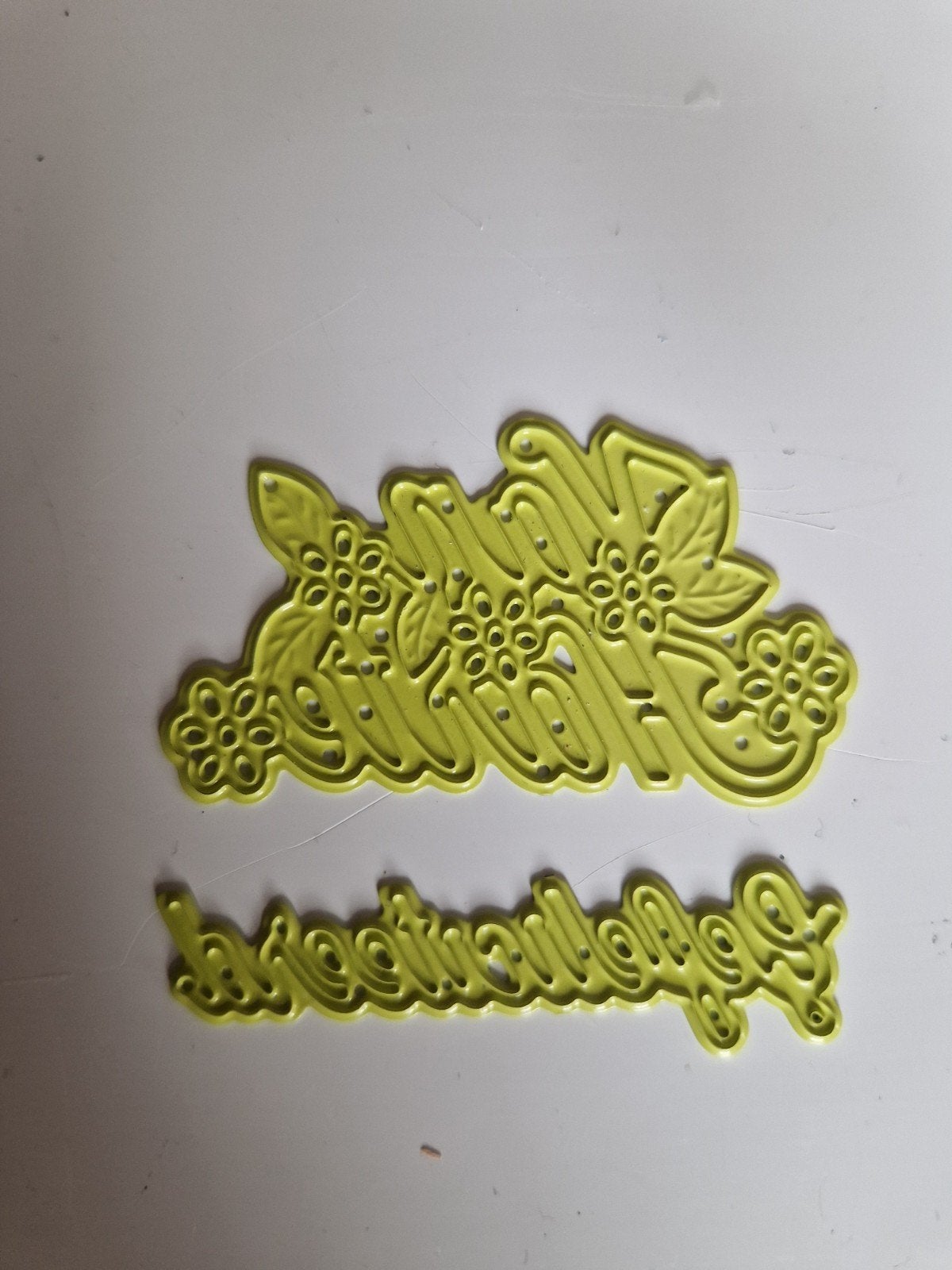 Snijmal van harte gefeliciteerd voor kaarten en scrapbooking, Hobby en Vrije tijd, Ophalen of Verzenden, Zo goed als nieuw, Overige thema's