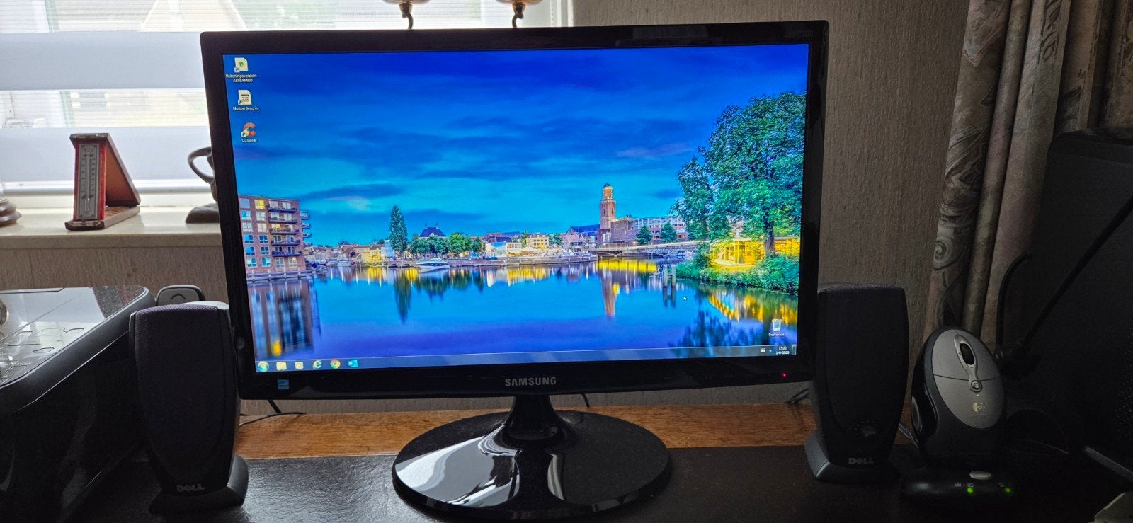 Complete computer Windows 7 met toebehoren. Koopje!!!, Ophalen, Gebruikt, 50 Hz, Samsung