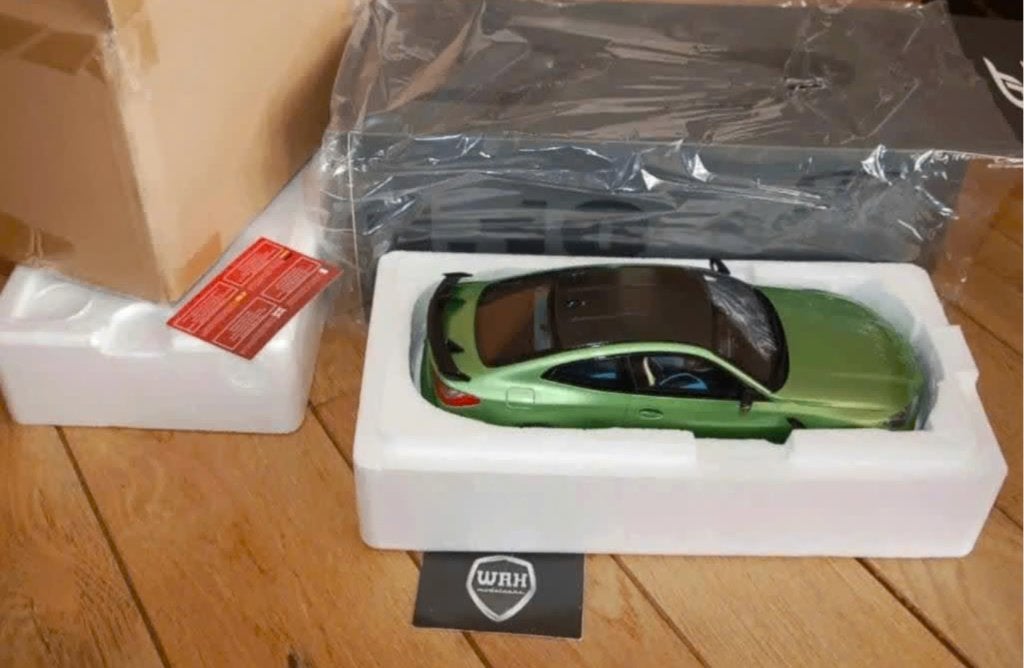 1:18 BMW M4 COMPETITION green G82 GT spirit GT367 WRH, Verzenden, Zo goed als nieuw, Auto, Overige merken