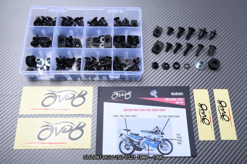 Kuip bouten set voor SUZUKI RGV 250 VJ21 1988 - 1990