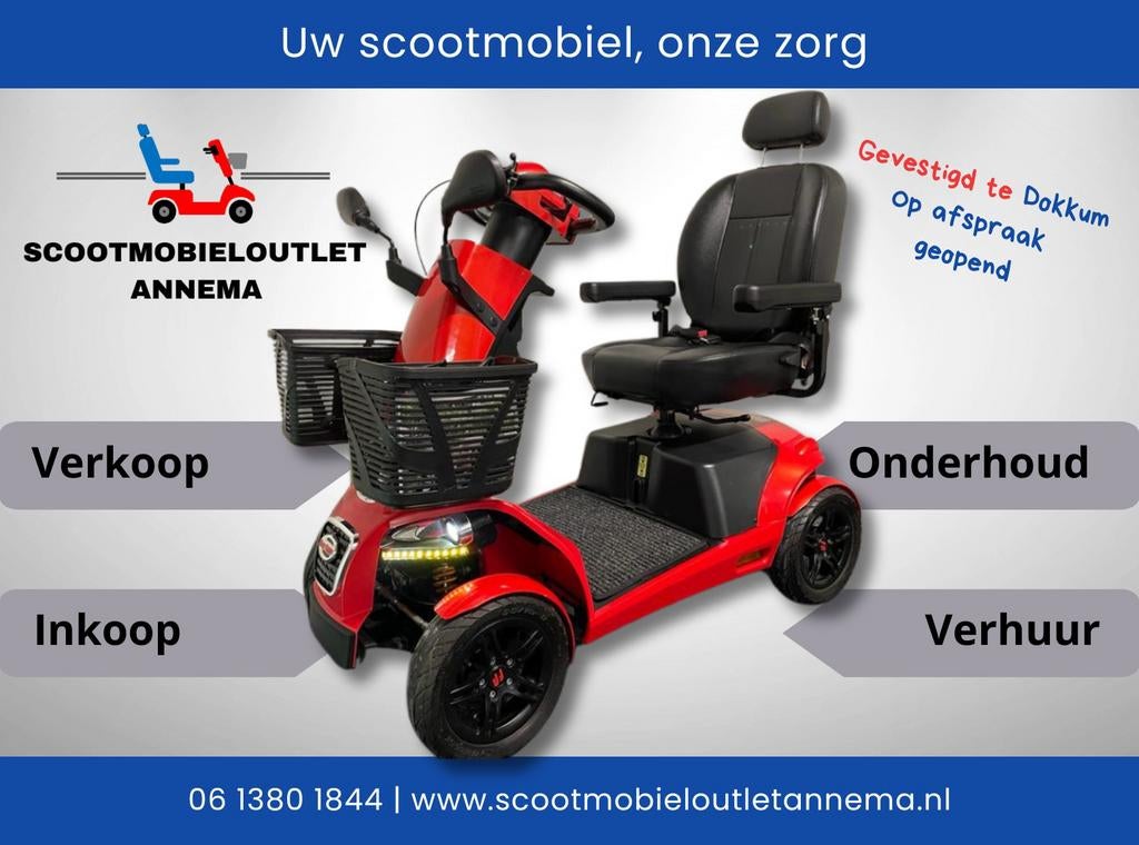 Ruim aanbod van jong gebruikte scootmobielen