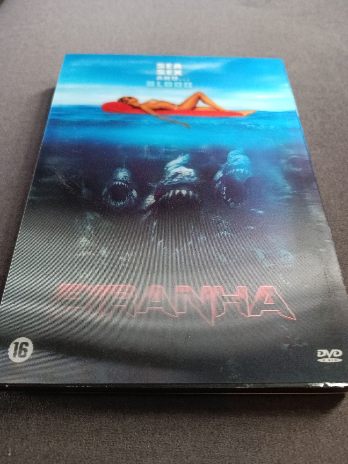 Piranha - dvd, Alle leeftijden, Ophalen of Verzenden, Zo goed als nieuw