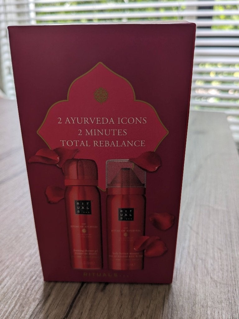 Rituals, Ayurveda mini's (shower mousse, body lotion mousse), Ophalen of Verzenden, Nieuw, Overige typen