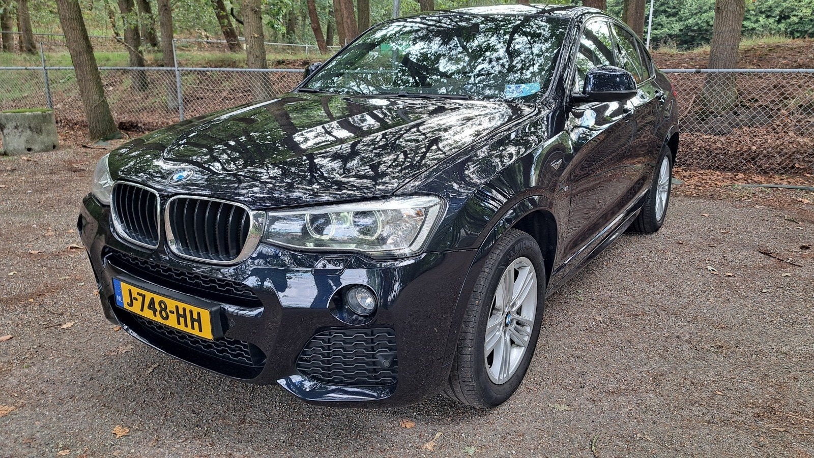 BMW X4 Xdrive 20i 184pk Aut 2017 Zwart, Auto's, Beige, Zwart, X4, Vierwielaandrijving