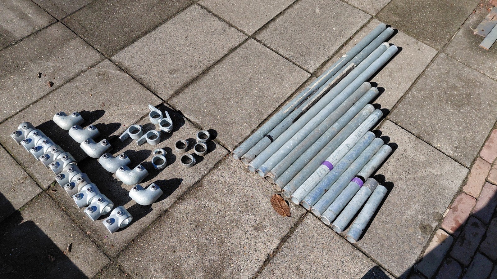 Steigerbuizen en koppelingen, Ophalen of Verzenden, Gebruikt, Overige typen, Minder dan 2 meter