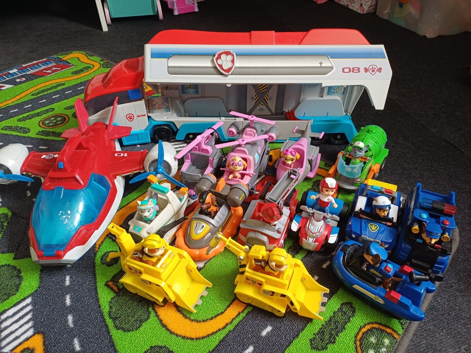 Paw patrol set, Ophalen, Handmatig, Overige merken