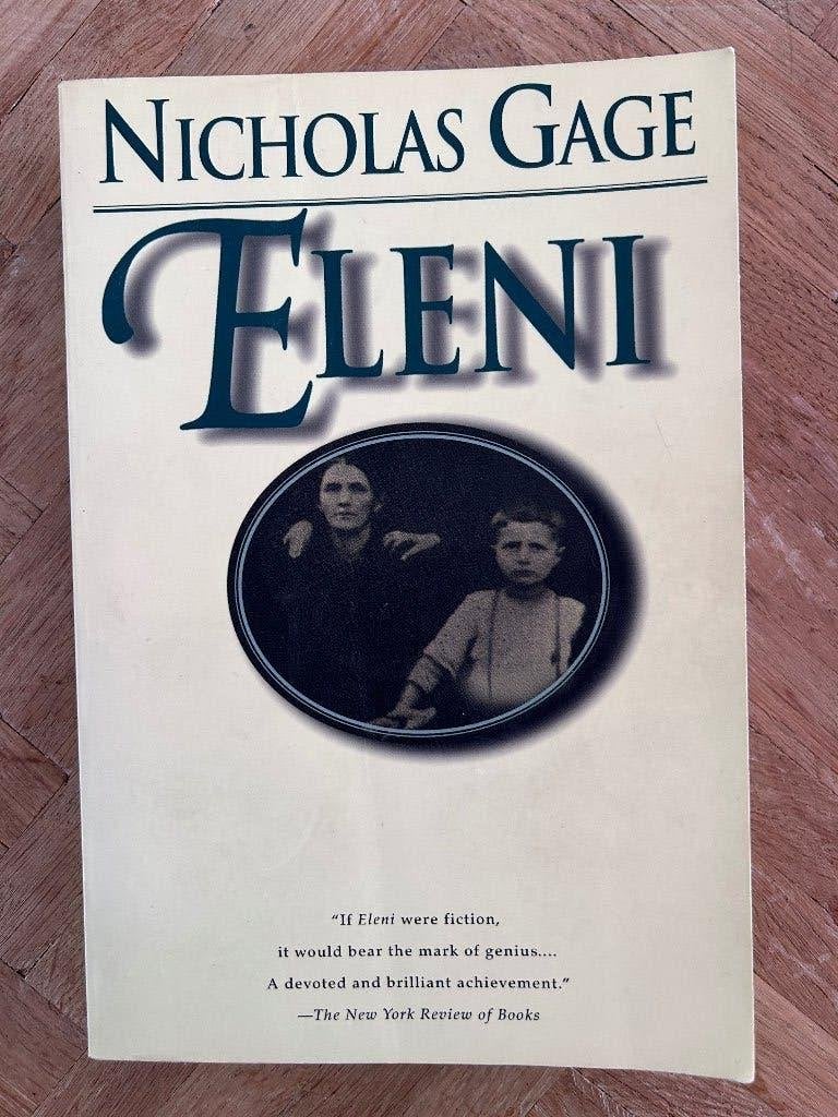 Eleni, Gelezen, Nicholas Gage, Ophalen of Verzenden, Amerika