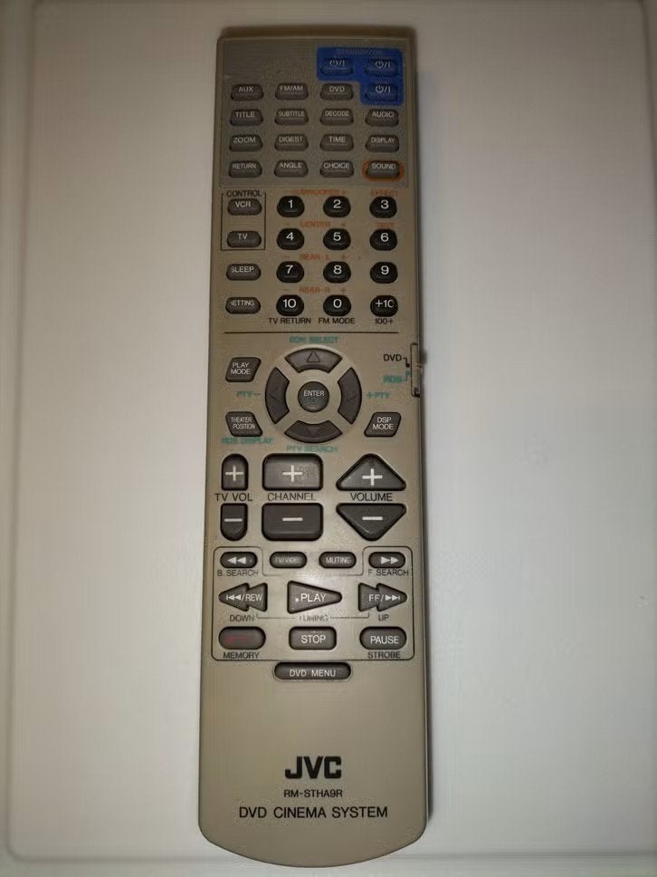 Originele JVC RM-STHA9R Afstandsbediening DVD Cinema, Ophalen of Verzenden, Dvd