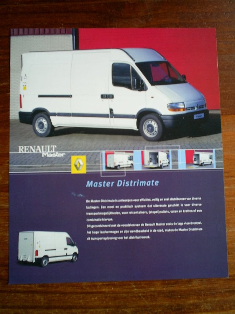 Renault Master Distrimate, Ophalen of Verzenden, Zo goed als nieuw, Renault