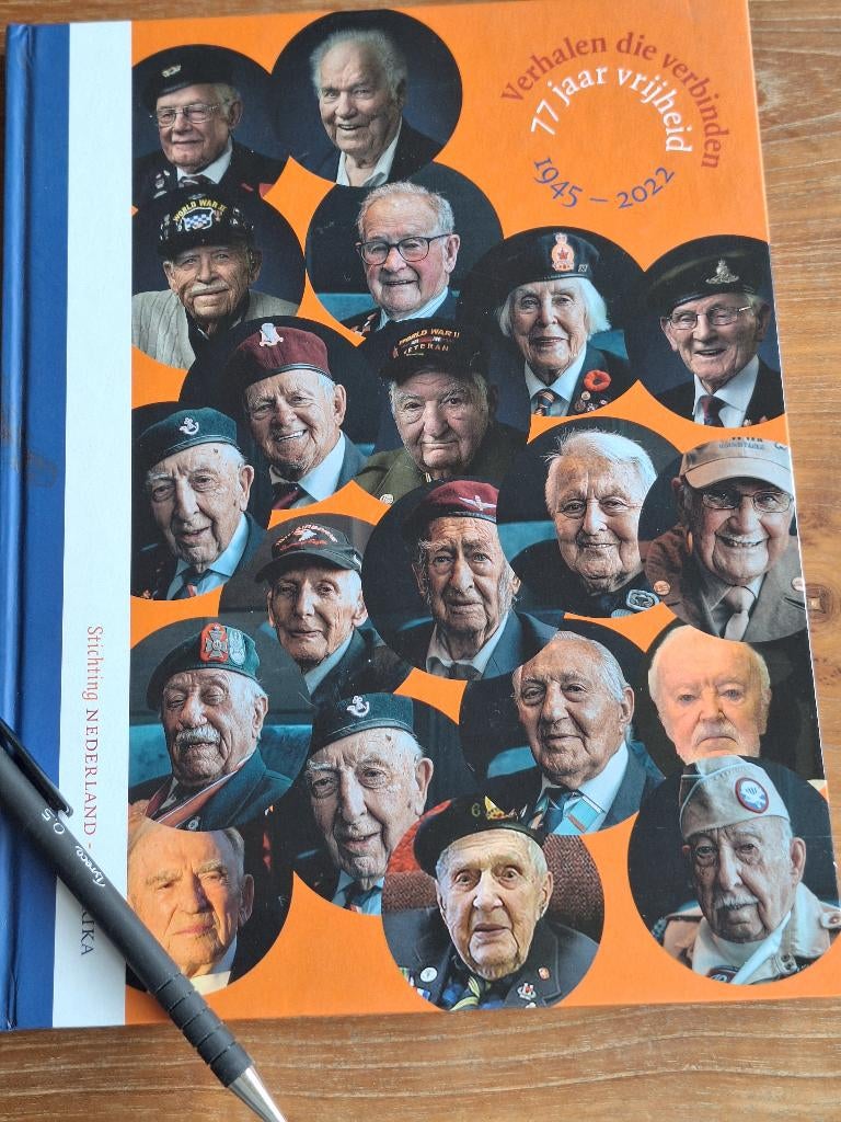 Verhalen die verbinden 77 jaar vrijheid veteranen, Ophalen of Verzenden, Tweede Wereldoorlog, Zo goed als nieuw, Overige onderwerpen