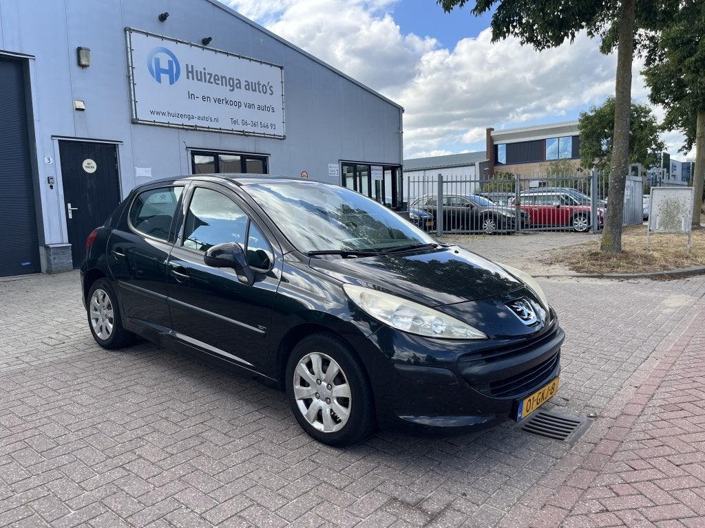 Peugeot 207 1.4 VTi Cool 'n Blue| 5DRS| AIRCO| Export!, Auto's, Startonderbreker, Stof, Gebruikt, Zwart