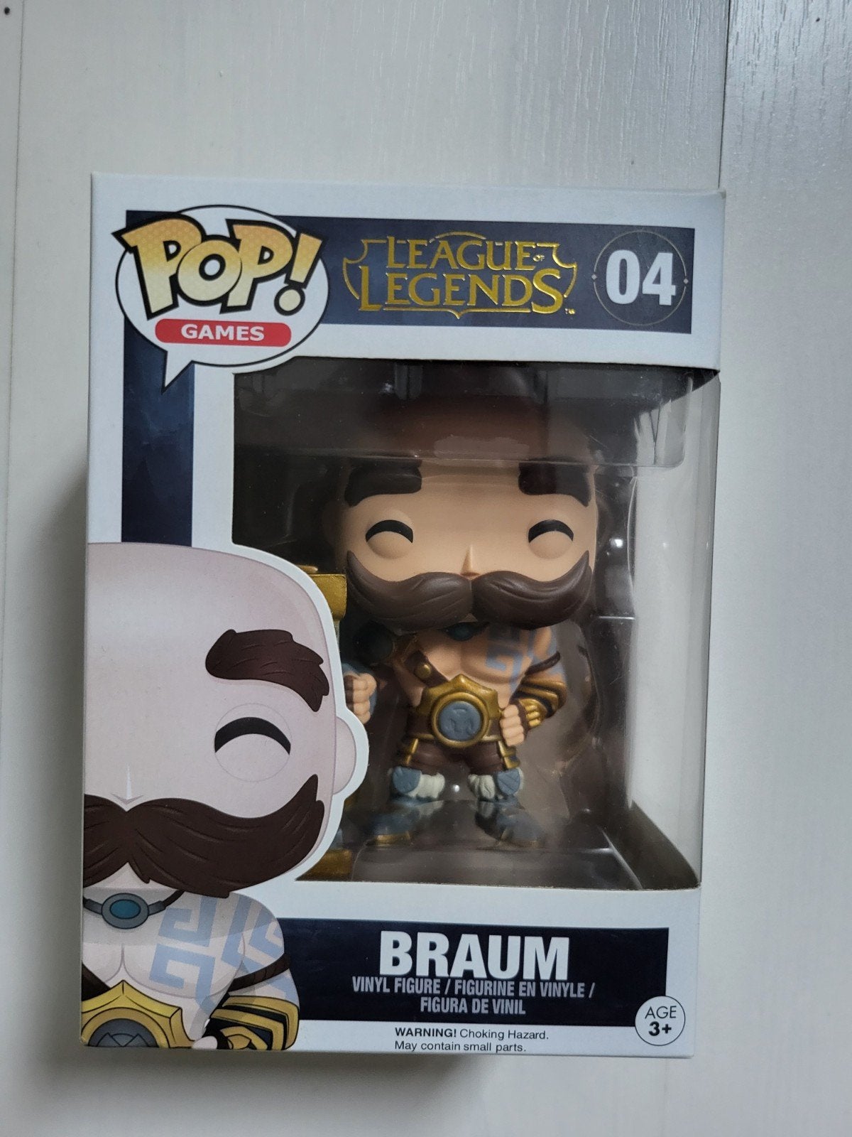 Funko Pop! League of Legends Braum #04 Vinyl Figuur, Ophalen, Nieuw