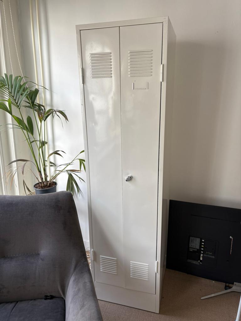 Lockerkast met 2 deuren., Ophalen, 50 tot 75 cm, 150 tot 200 cm