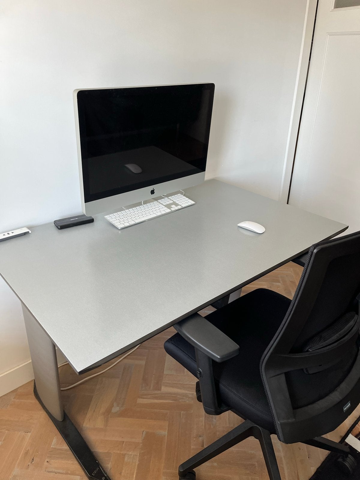 WeWork Bureaustoel - Ergonomisch en Comfortabel, Ophalen, Zwart, Zo goed als nieuw, Bureaustoel