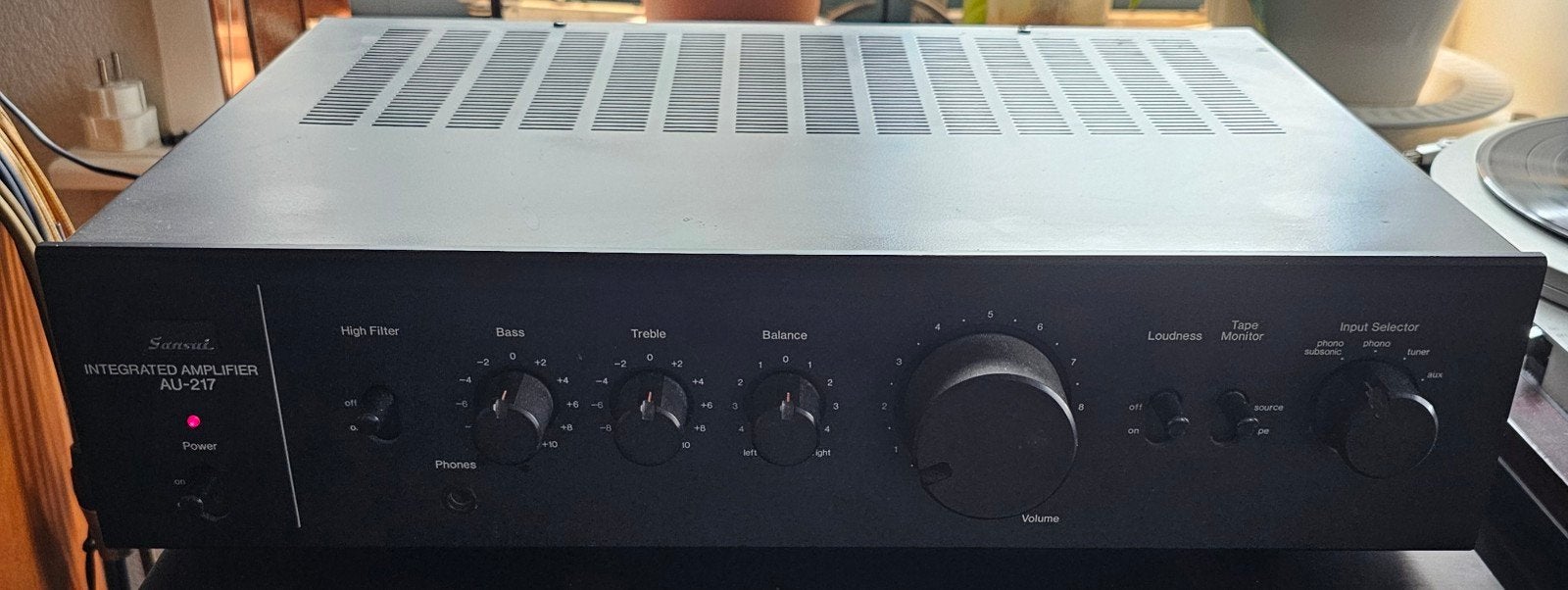 Sansui A217 vintage, o.a. phono, serviced,  izgst, garantie, Overige merken, Refurbished, Nvt, Nvt