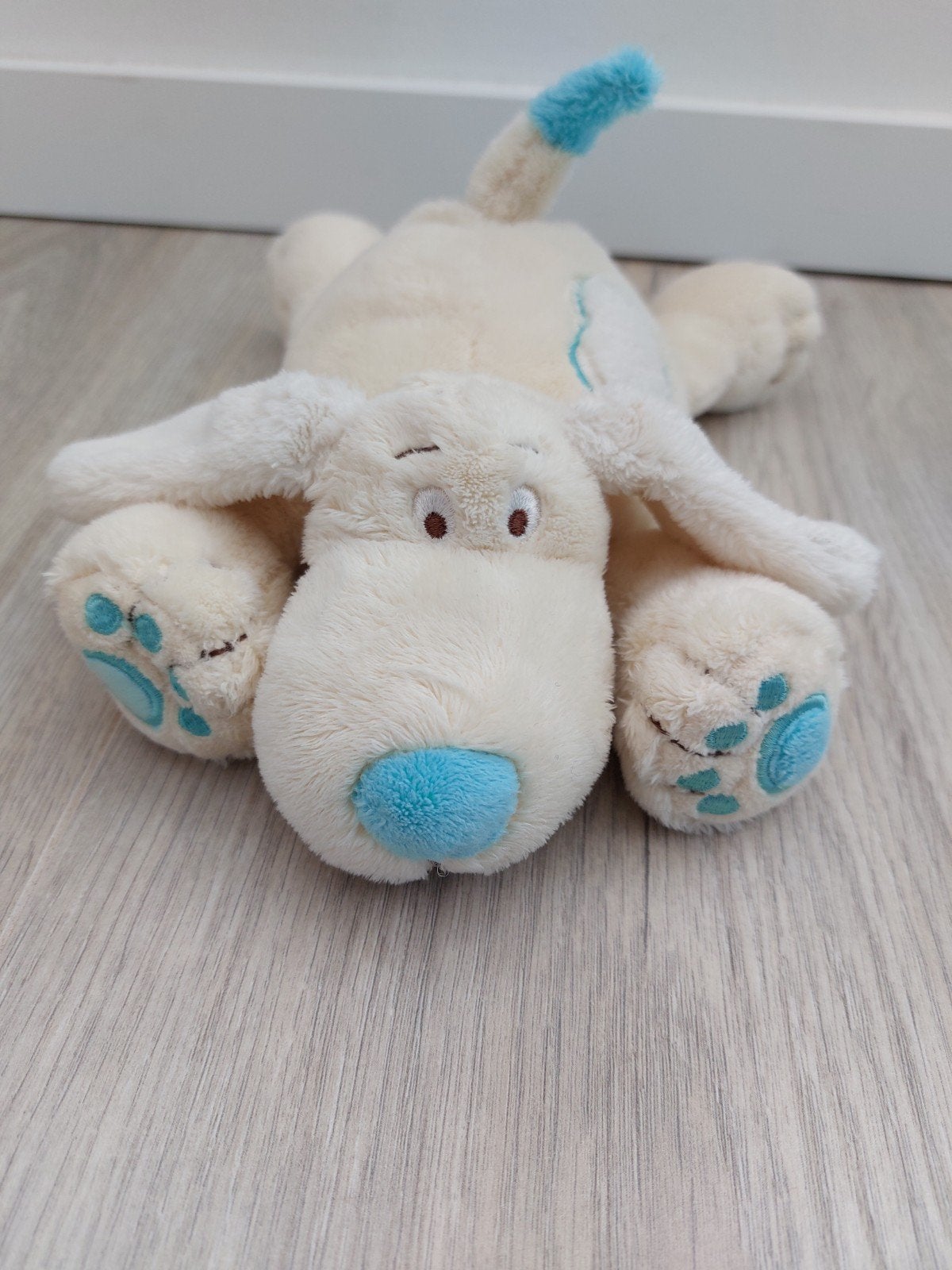 Knuffel Anna club plush hond Dizzy dog L1651, Ophalen of Verzenden, Zo goed als nieuw, Hond