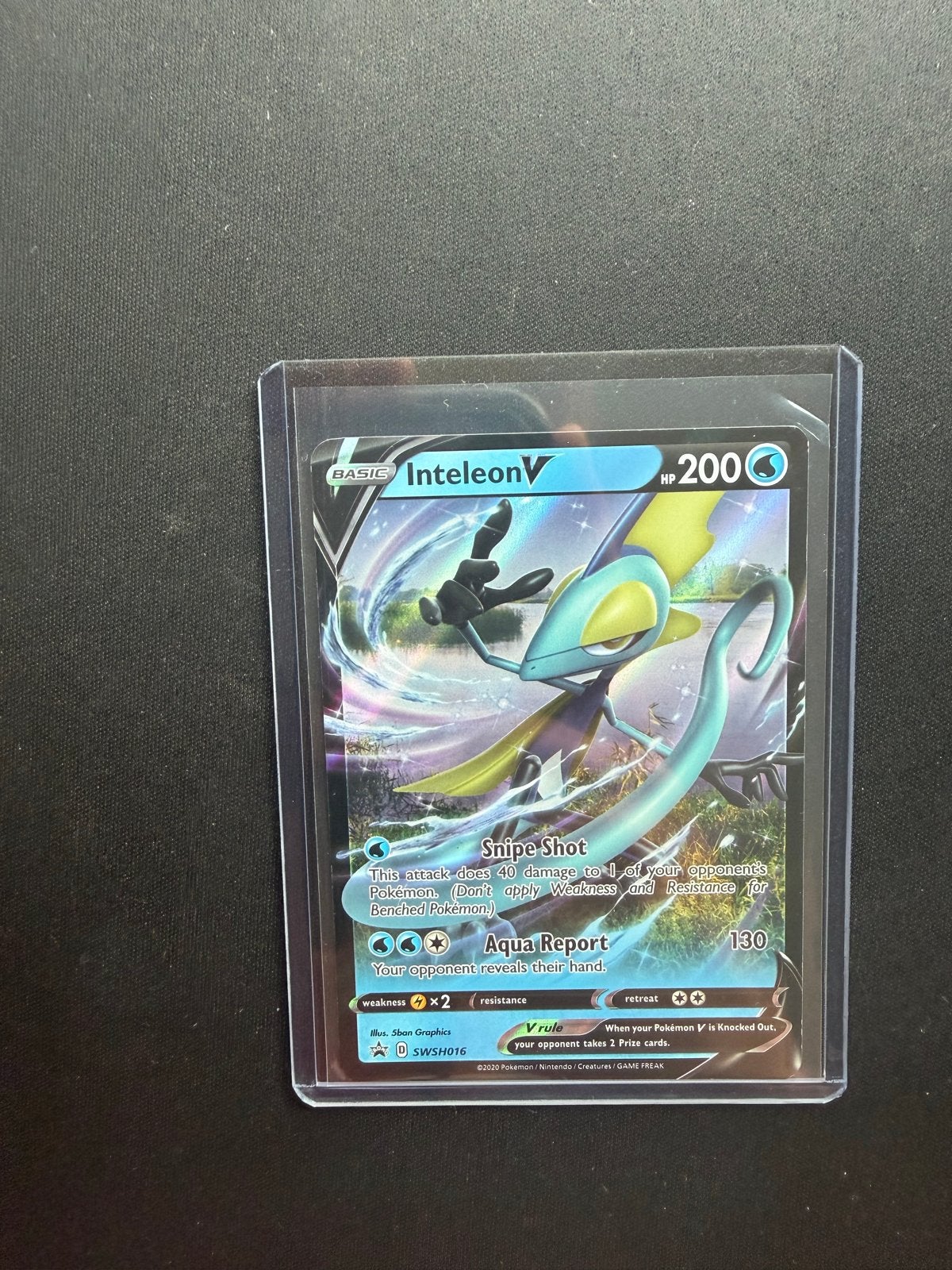 Inteleon V SWSH016, Ophalen of Verzenden, Zo goed als nieuw, Losse kaart, Foil