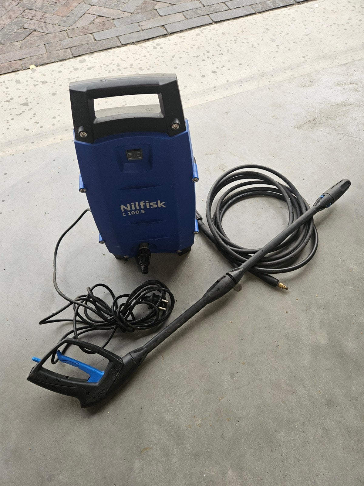 hogedruk reiniger Nilfik C100.5, Ophalen, Elektrisch
