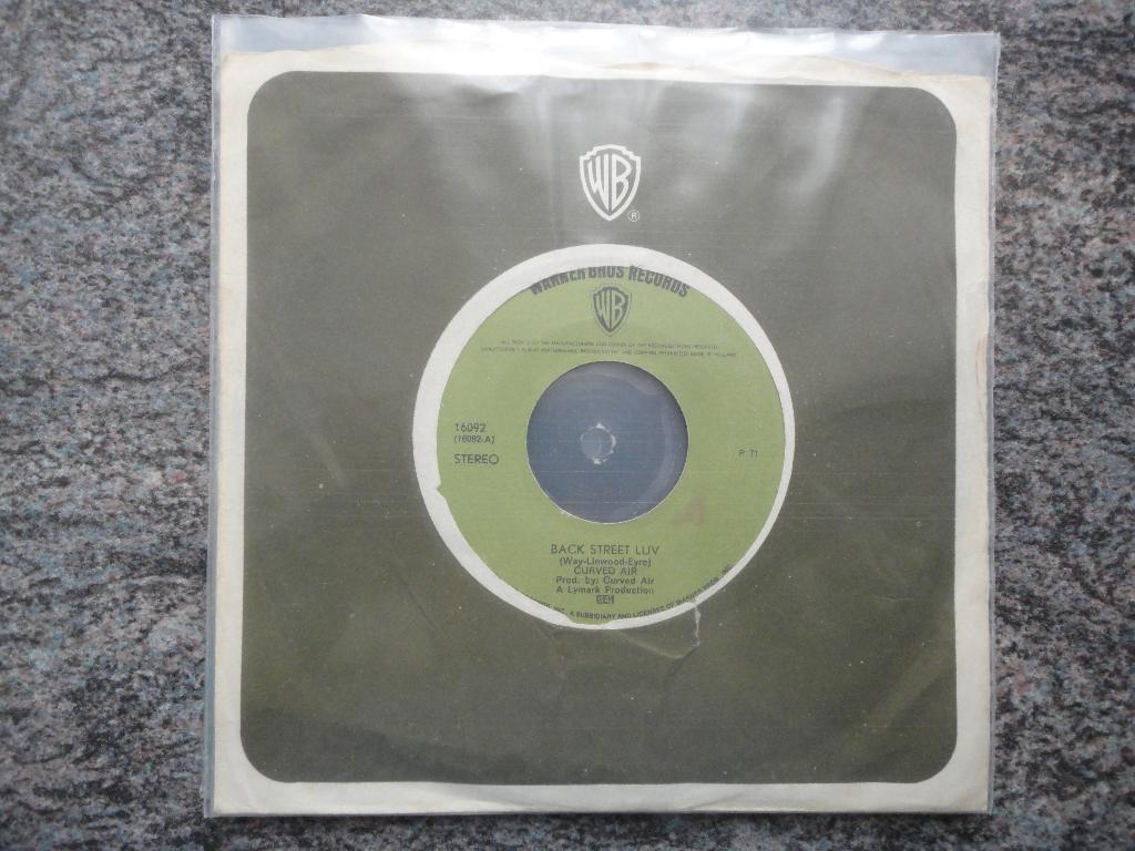 Curved Air - Back street luv NL 1971, Cd's en Dvd's, Originele persing, Ophalen of Verzenden, Gebruikt, Pop