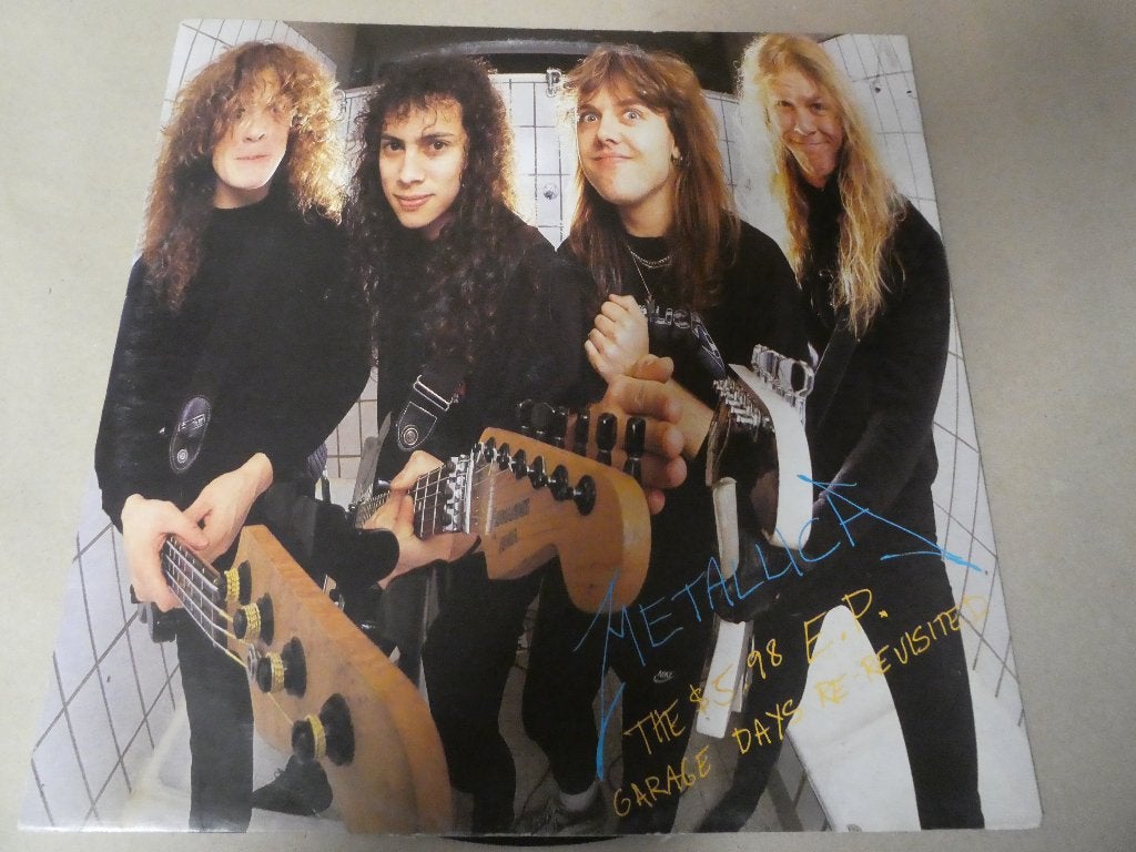 Metallica – The $5.98 E.P. - Garage Days Re-Revisited (1987), Originele persing, Verzenden, Gebruikt, 12 inch