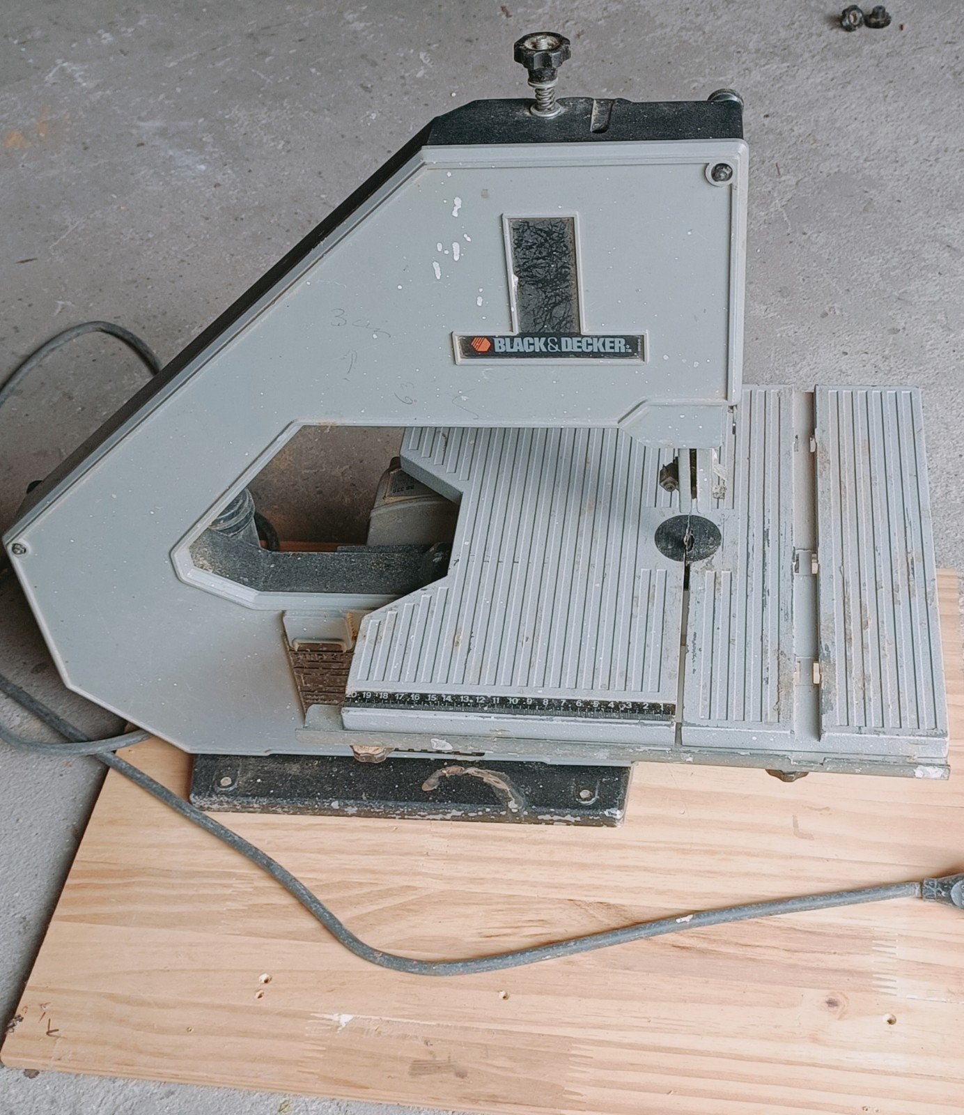 Lintzaag, Doe-het-zelf en Verbouw, Ophalen, Gebruikt, 70 mm of meer, Lintzaag