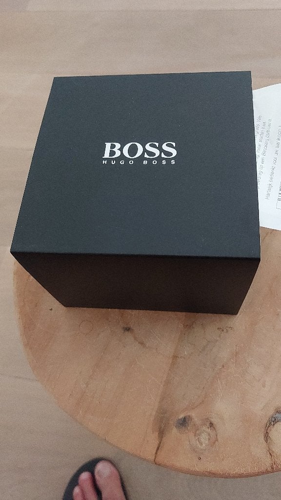 Boss horloge, Staal, Staal, Polshorloge, Zo goed als nieuw