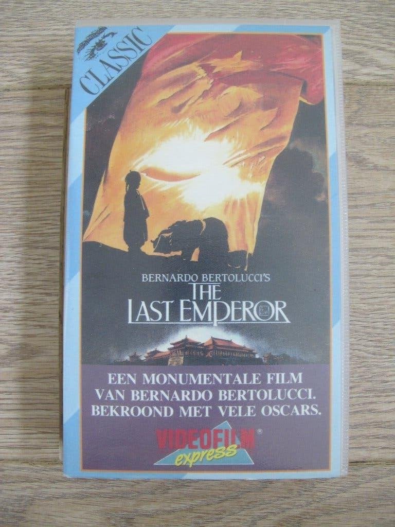 The Last Emperor originele Concorde Video VHS, Nederlands ondertiteld, Gebruikt, Drama, Ophalen of Verzenden