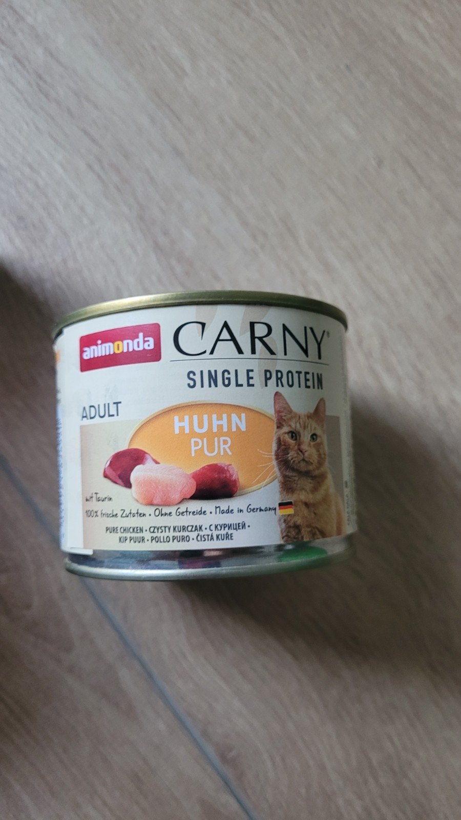 Gratis natvoer blik kat, Dieren en Toebehoren, Dierenvoeding, Ophalen, Kat