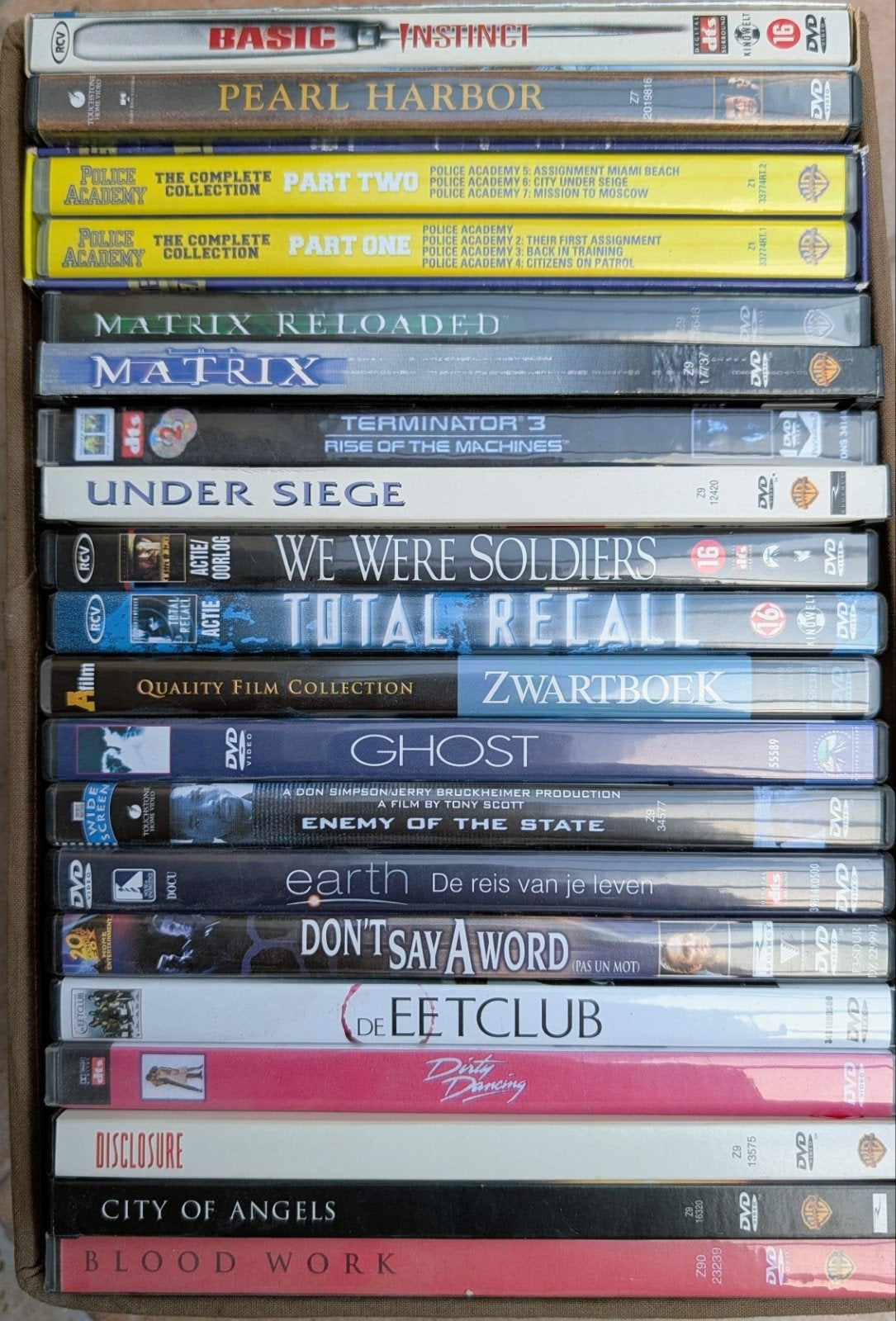 Set van 42 stk DVD's en 7 stk Blu-ray discs, Ophalen, Zo goed als nieuw