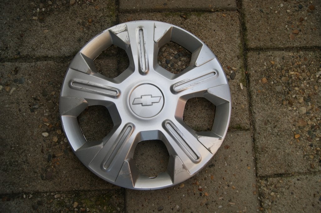 1 losse originele wieldop Chevrolet Matiz 13 inch (Model 1), Auto diversen, Wieldoppen, Ophalen of Verzenden, Gebruikt