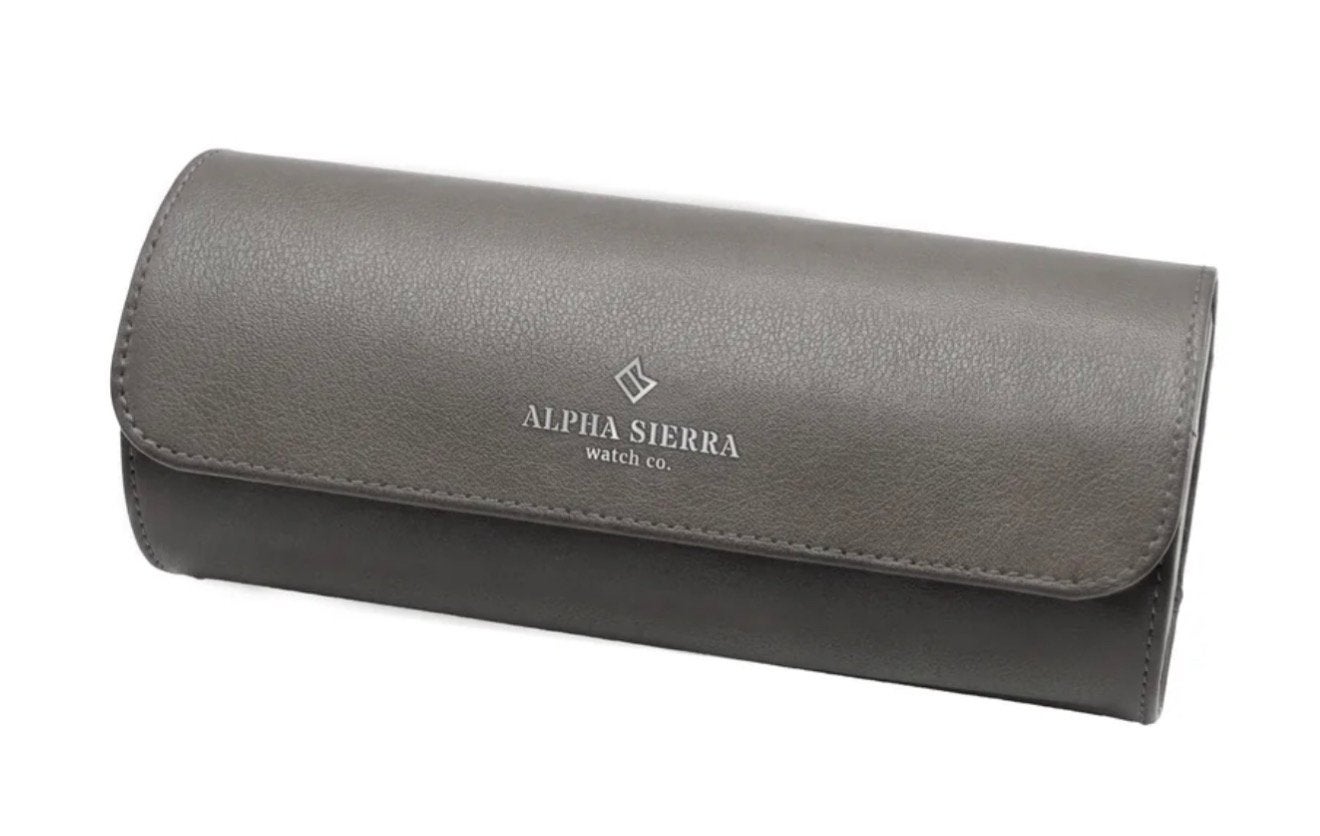 LUXUEUZE LEDEREN HORLOGEROL ALPHA SIERRA TWV400€! 💯%NIEUW!, Ophalen of Verzenden, Nieuw