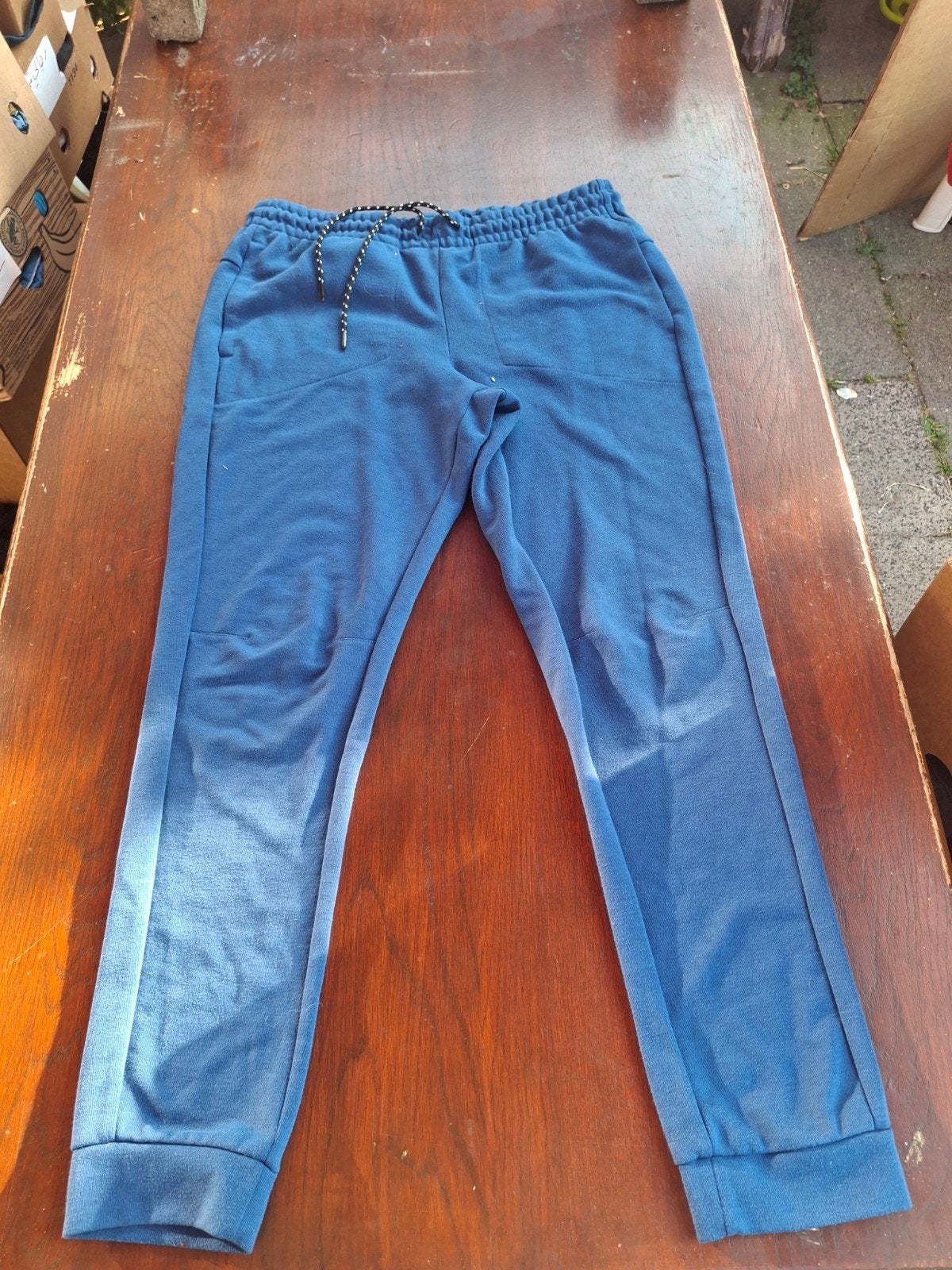 Blauwe Crivit Joggingsbroek met Koord, Kleding | Heren, Blauw, Overige maten, Ophalen of Verzenden, Gedragen