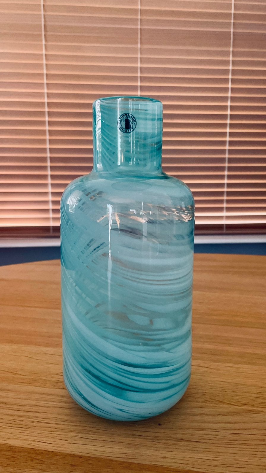 IKEA Swirl vaas, Ophalen, Zo goed als nieuw, Glas