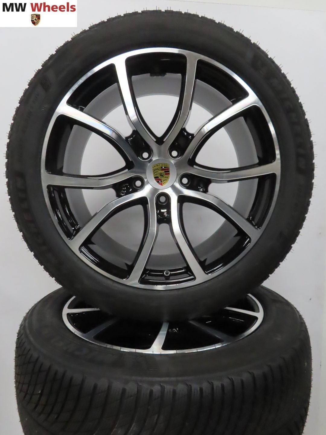 Porsche 21 inch velgen Cayenne 9Y facelift 2024 winterbanden, -, 285 mm, -, Banden en Velgen